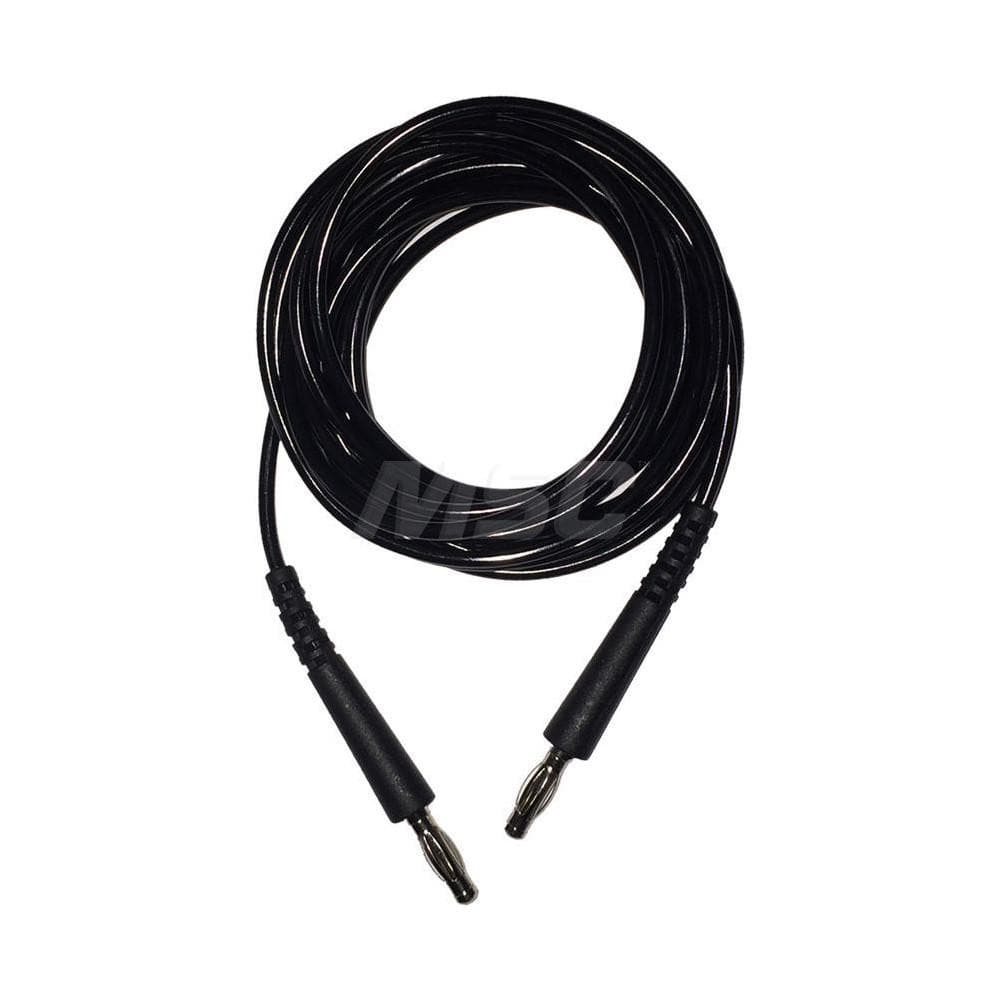 Grounding Cords; Anti-Static Equipment Compatibility: Grounding Cord; Anti-Static Floor or Table Mat; Cord Type: Straight Cord; Number of Conductors: 1; Resistor: No; Color: Black; Cord Length: 8; Number Of Conductors: 1