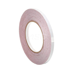 Polyester Film Tape: 1/8″ Wide, 36 yd Long, 10.2 mil Thick Acrylic Adhesive, -40 to 149 ° F