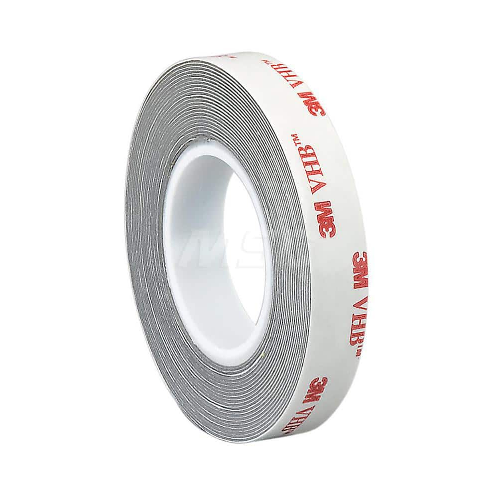 Polyethylene Film Tape: 6″ Wide, 25' x 2 mil Thick 2,500 Lb/In Tensile Strength, Acrylic Adhesive