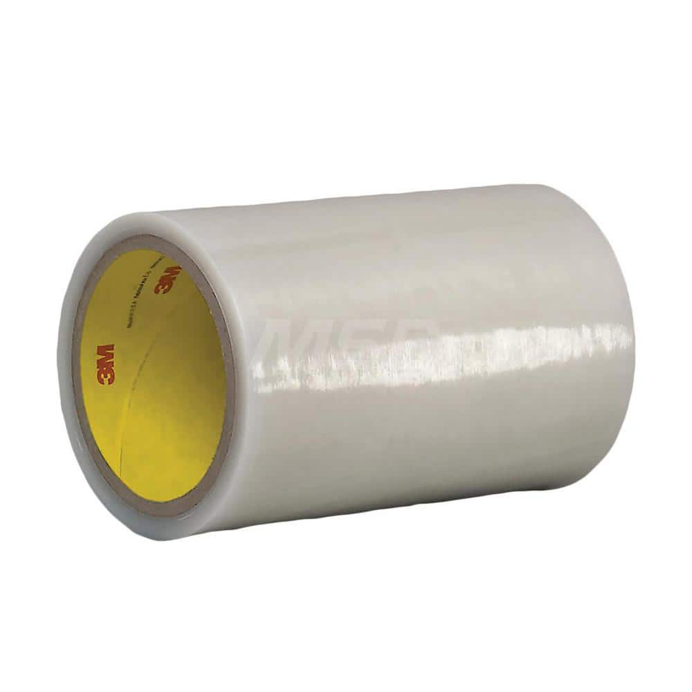 Polyethylene Film Tape: 12″ Wide, 300' x 3 mil Thick 2,500 Lb/In Tensile Strength, Acrylic Adhesive