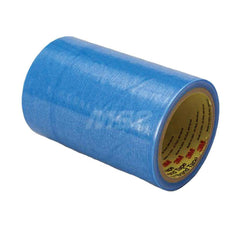 Polyethylene Film Tape: 6″ Wide, 25' x 2 mil Thick 2,500 Lb/In Tensile Strength, Acrylic Adhesive