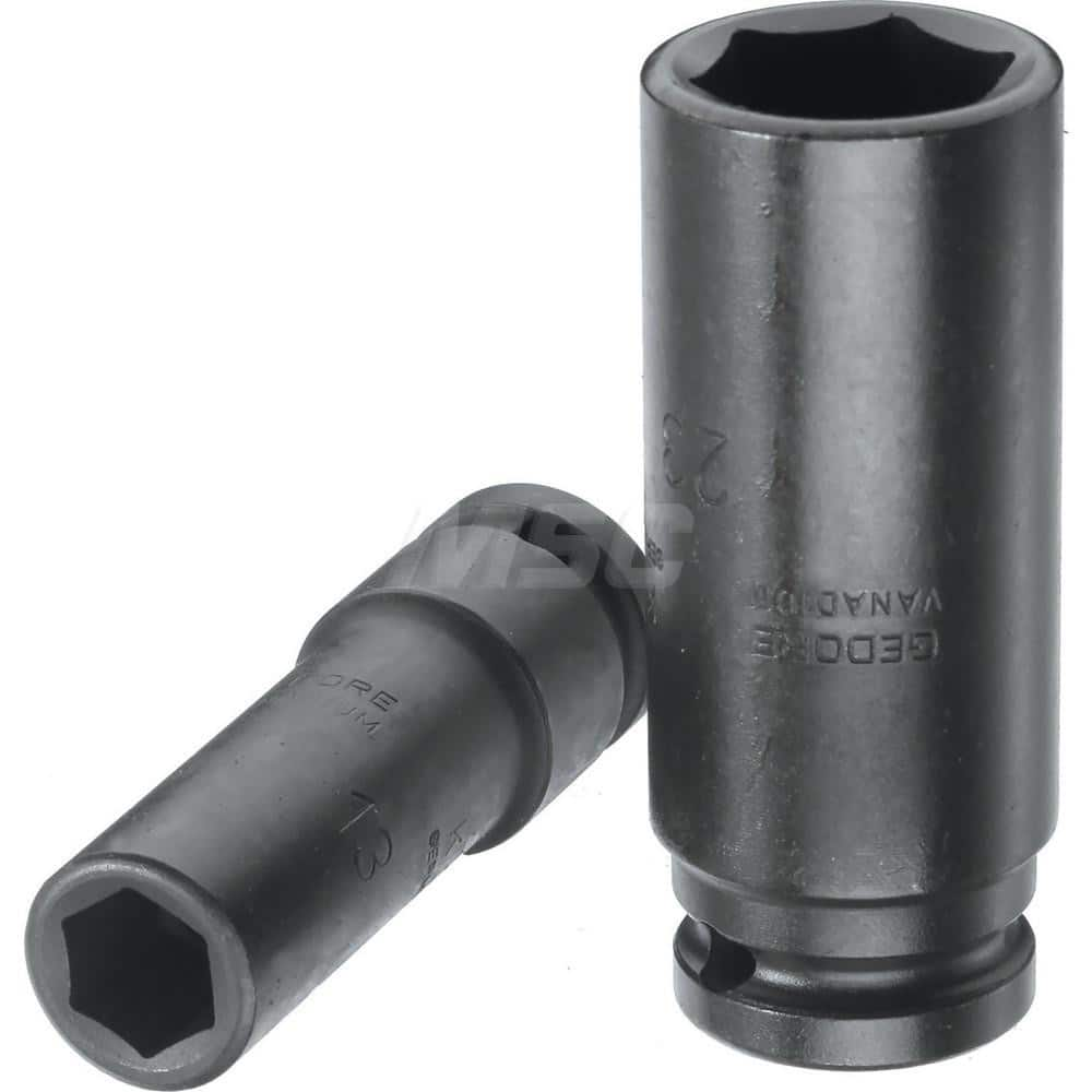 Impact Socket: 1/2″ Drive 6-Point