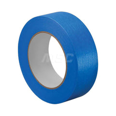 Painter's Tape & Masking Tape: 1/2″ Wide, 60 yd Long, 5.7 mil Thick, Blue Crepe Paper, Rubber Adhesive, 22.5 lb/in Tensile Strength