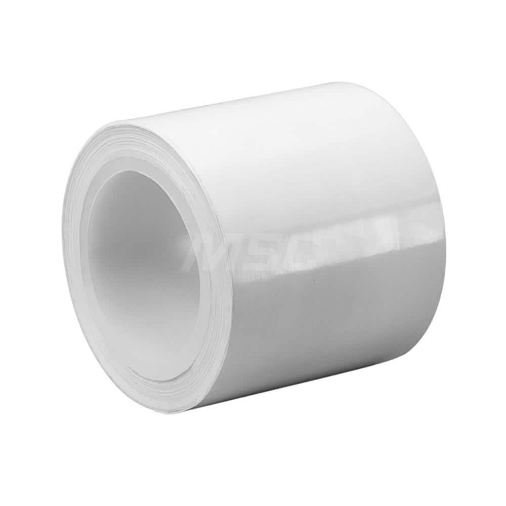 Film Tape: 3/4″ Wide, 36 yd Long, 9 mil Thick, White Polypropylene Film, Silicone Adhesive, 22 lb/in Tensile Strength