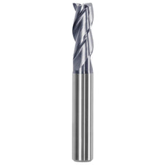 Square End Mills; Number Of Flutes: 3; End Mill Material: Solid Carbide; End Type: Single; Centercutting: Yes; Chipbreaker: No; Extended Reach: Yes; Shank Type: Straight; Flute Type: Helical