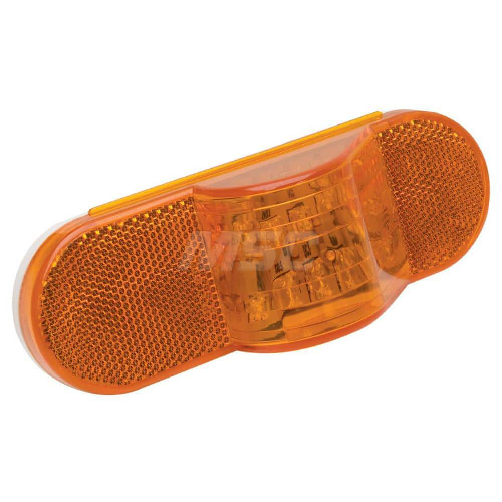 Turn Signal & Tail Lights; Type: Heavy Duty Side & Tail; Color: Amber; Length (Inch): 6.5; Specifications: LED