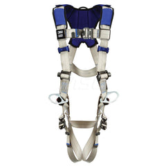 Fall Protection Harnesses: 420 Lb, Vest Style, Size X-Large, For Positioning, Back & Hips Quick-Connect Leg Strap, Quick-Connect Chest Strap