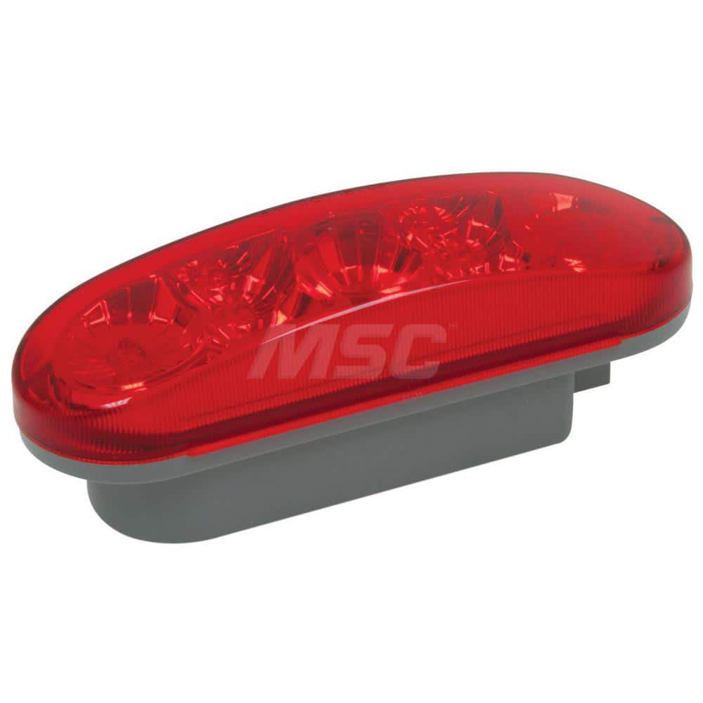 Turn Signal & Tail Lights; Type: Heavy Duty Side & Tail; Color: Red; Length (Inch): 7.8; Specifications: LED