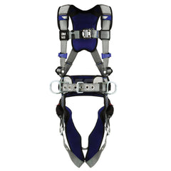 Fall Protection Harnesses: 420 Lb, Construction Style, Size Small, For Positioning, Back & Hips Tongue Leg Strap, Quick-Connect Chest Strap