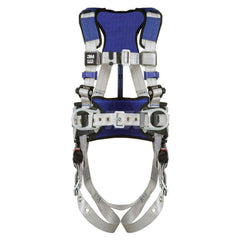 Fall Protection Harnesses: 420 Lb, Construction Style, Size Medium, For Construction & Positioning, Back & Hips Tongue Leg Strap, Pass-Through Chest Strap