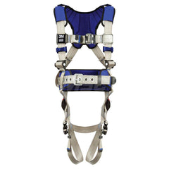 Fall Protection Harnesses: 420 Lb, Construction Style, Size X-Large, For Construction, Back Quick-Connect Leg Strap, Quick-Connect Chest Strap