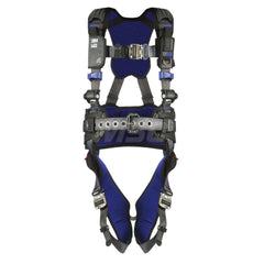 Fall Protection Harnesses: 420 Lb, Construction Style, Size Small, For Construction, Back Quick-Connect Leg Strap, Quick-Connect Chest Strap