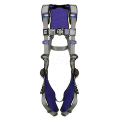 Fall Protection Harnesses: 420 Lb, Vest Style, Size Medium, For General Purpose, Back Quick-Connect Leg Strap, Quick-Connect Chest Strap