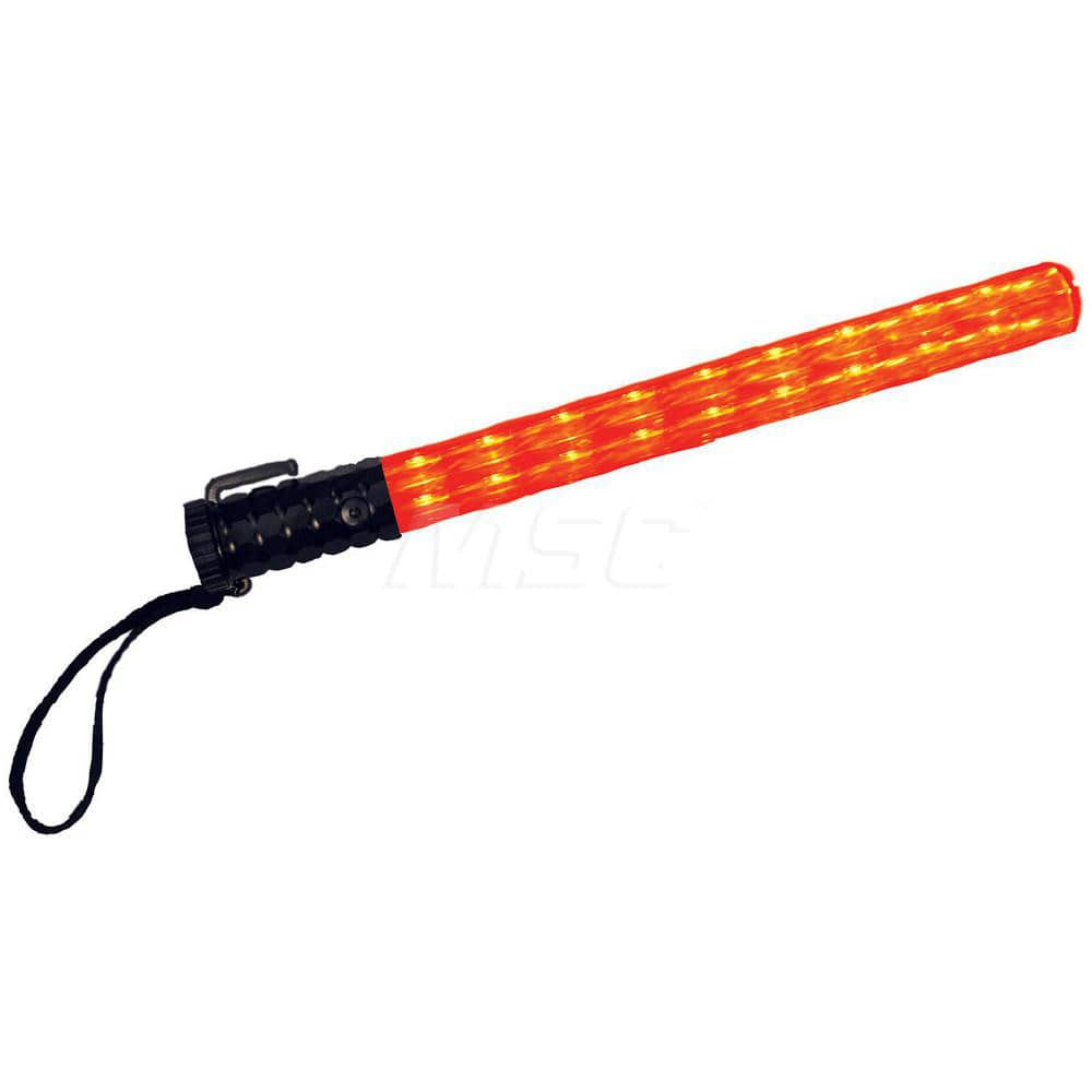 Road Safety Lights & Flares; Type: Light Baton/Traffic Baton; Bulb Type: LED; Bulb/Flare Color: Red; Blue; Body Material: ABS; Plastic; Battery Size: AA