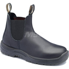 Work Boot: Size 14, 6″ High, Leather, Steel Toe Standard Width, Non-Slip Sole