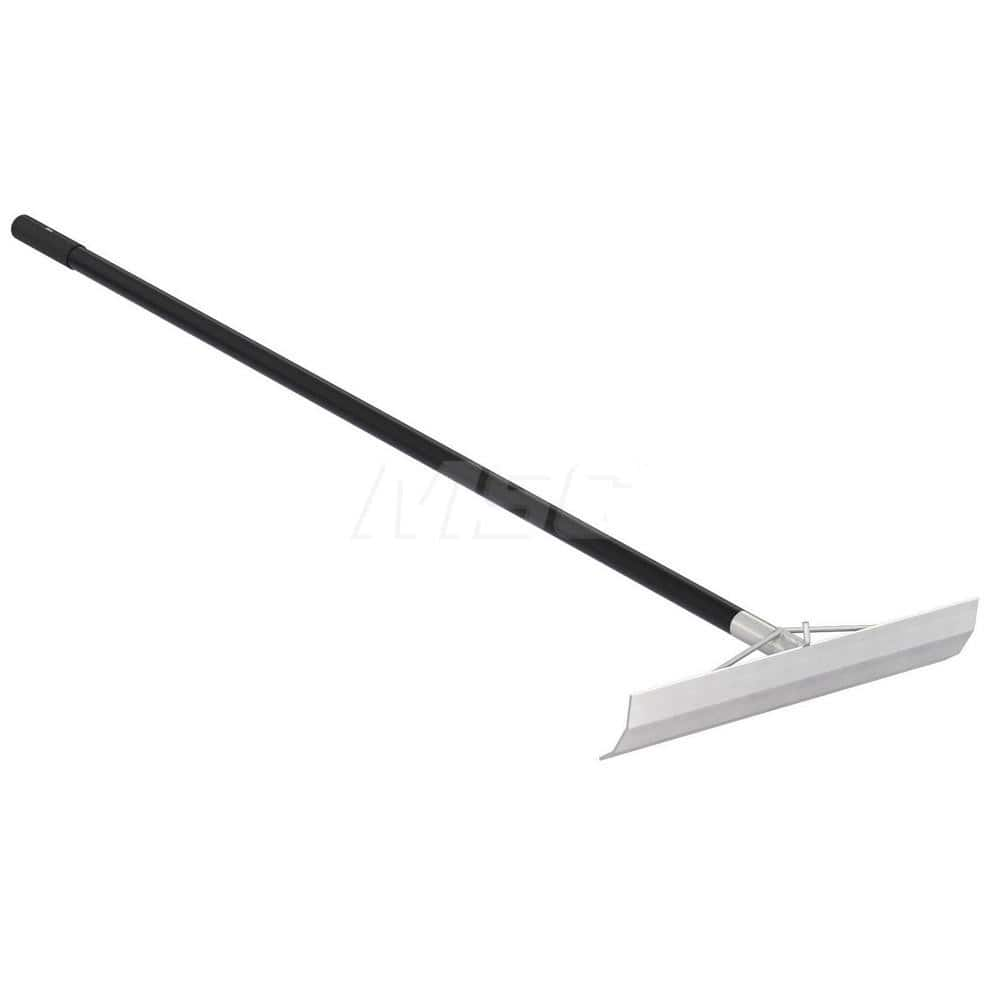 Forks & Rakes; Rake Type: Flat Rake; Handle Type: Straight; Handle Length (Inch): 60 in; Number of Tines: 1; Tine Material: Steel; Handle Length: 60 in; Tine Length: 19 in; Tine Length (Inch): 19 in; Handle Material: Aluminum