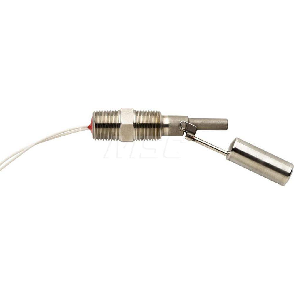 Liquid Level Switches; Switch Type: Side Mounted Float Switches; Thread Size: 1/2″ NPT; Maximum Working Pressure: 500.000; Minimum Operating Temperature: -40; Maximum Operating Temperature (F): 257; Minimum Diameter: 0.6875; Maximum Diameter: 0.6875; Thre