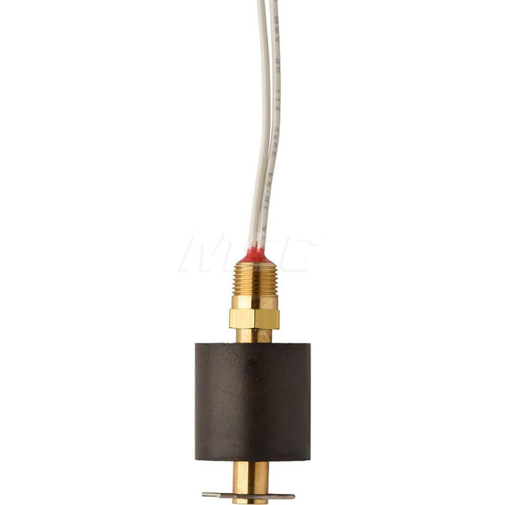 Liquid Level Switches; Switch Type: Vertical Buoyancy Level Switch; Thread Size: 1/8″ NPT; Maximum Working Pressure: 160.000; Minimum Operating Temperature: -40; Maximum Operating Temperature (F): 180; Minimum Diameter: 1; Maximum Diameter: 1; Thread Type