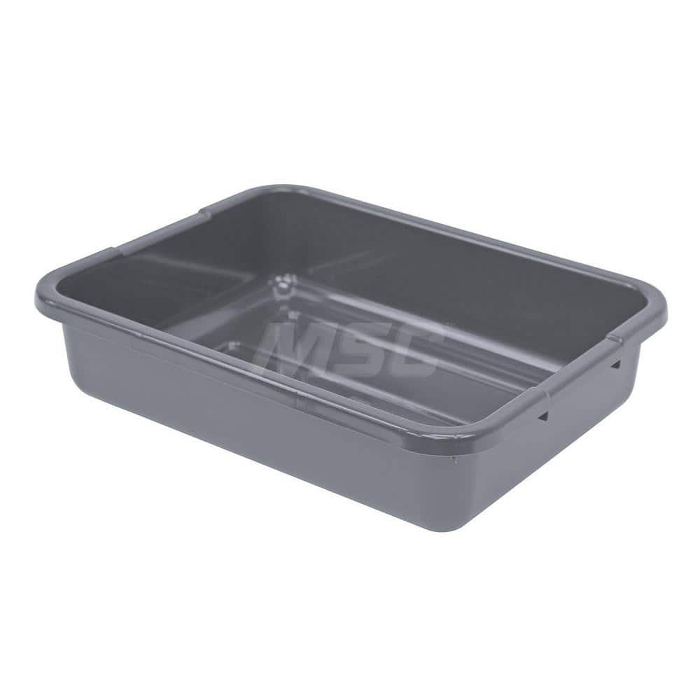 Cans, Pails & Tubs; Product Type: Tub; Volume Capacity Range: 0 - 6.5 gal; Body Material: Polypropylene; Volume Capacity: 6.5; Opening Type: Open Head; Color: Gray; Product Type: Tub; Material: Polypropylene; Volume Capacity (Gal.): 6.5; Color: Gray