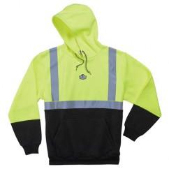 8293 S LIM/BLK HOODED SWEATSHIRT - A1 Tooling