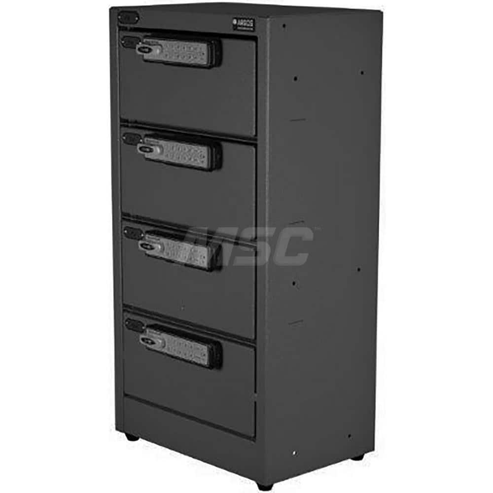 Gun Cabinets & Accessories; Type: Personal Locker; Width (Inch): 12; Depth (Inch): 8; Height (Inch): 23; Type of Weapon Accomodated: M9; Gun Capacity: 8; Color: Stealth; Battleship Gray; Desert Sand