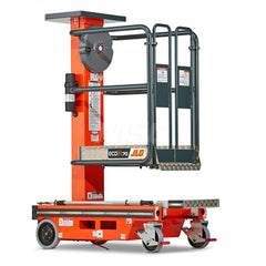 Cherry Pickers (Personal Lifts); Type: Ecolift Personnel Lift; Maximum Capacity (Lb.): 330.00; Work Height (Inch): 13; Additional Information: Operates with No Oil, Batteries or Hydraulics