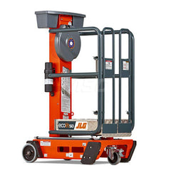 Cherry Pickers (Personal Lifts); Type: Ecolift Personnel Lift; Maximum Capacity (Lb.): 330.00; Work Height (Inch): 11; Additional Information: Operates with No Oil, Batteries or Hydraulics