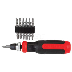 Screwdriver Set: 12 Pc, Philips, Square, Slotted & Torx