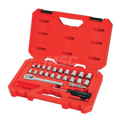 Combination Hand Tool Set: 3/8″ Drive