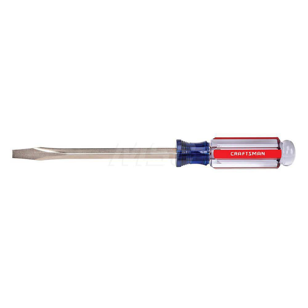 Slotted Screwdriver: 4-1/2″ OAL