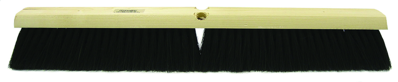 18" - Black Fine Sweeping Broom Without Handle - A1 Tooling