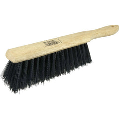 8″ - Black Synthetic Counter Dusters / Oil / Water Resistant Industrial Hand Brush - A1 Tooling