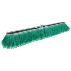 24″ Vortec Pro Fine Sweep Strip Broom, Green Polypropylene Fill - A1 Tooling