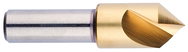 1/2" Size-1/4 Shank-82°-HSS Single Flute Countersink - A1 Tooling