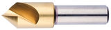 1-1/4" Size-1/2 Shank-60°-HSS Single Flute Countersink - A1 Tooling