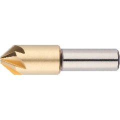 3/8″ Cutting Dia. 1/4″Shank Dia, 6 Flute, 82 Degrees, HSSCo Countersink Series/List #1755 - A1 Tooling