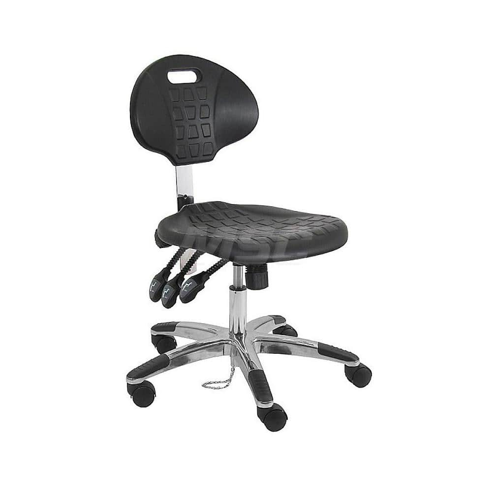 Task Chair: Polyurethane, Black