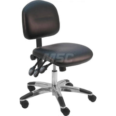 Task Chair: Vinyl, Black