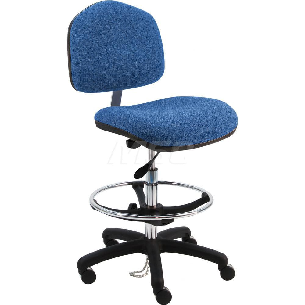 Task Chair: Fabric, Navy Blue