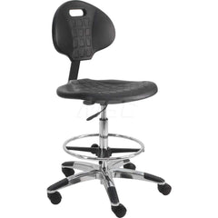 Task Chair: Polyurethane, Black