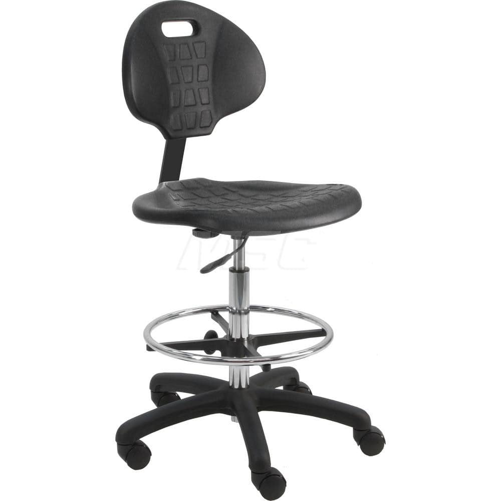 Task Chair: Polyurethane, Black