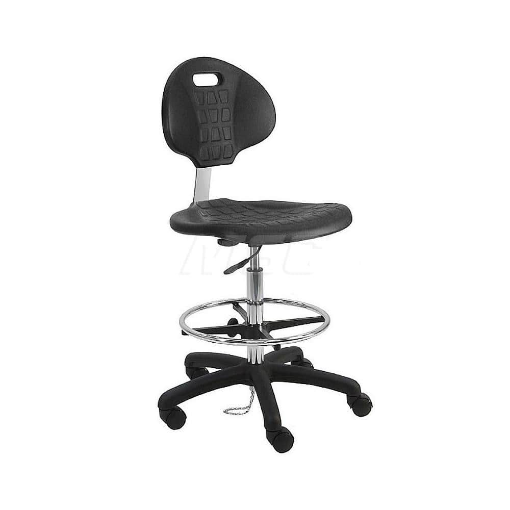 Task Chair: Polyurethane, Black