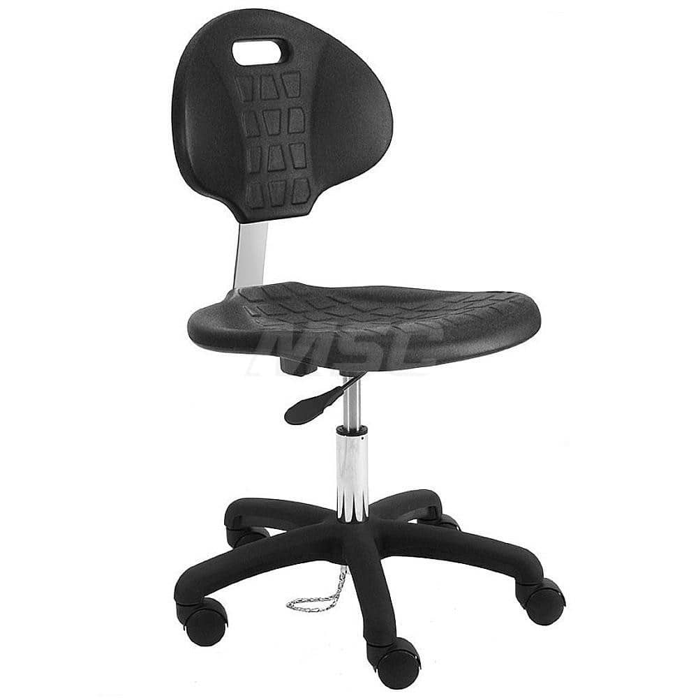 Task Chair: Polyurethane, Black