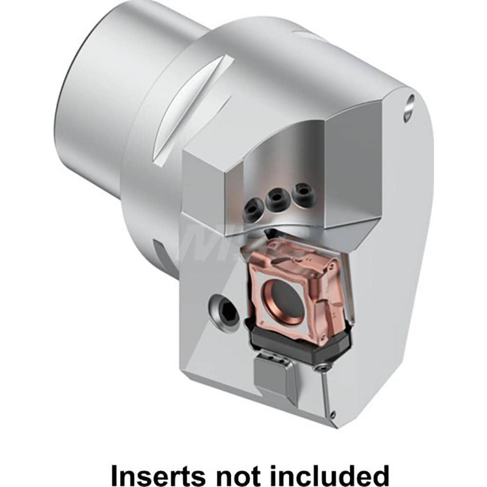 LH PSC Negative (Axial) Negative (Radial) Indexable Turning Toolholder - 75deg; Lead Angle, -6° (Axial)/-6.5° (Radial), 63mm Shank Diam, Takes CNUX191016R Inserts