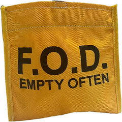 Tool Bags & Tool Totes; Closure Type: Magnet; Material: Nylon; Overall Width: 7; Overall Depth: 4 in; Overall Height: 7 in; Color: Yellow; Insulated: No; Features: Magentic Self Closure; Number Of Pockets: 1.000