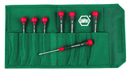 8 Piece - .028 - 1/8 - PicoFinish Precision Hex Screwdriver Inch Set In Pouch - A1 Tooling