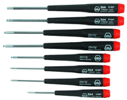 8 Piece - .050 - 5/32" - Precision Ball End Hex Inch Screwdriver Set - A1 Tooling