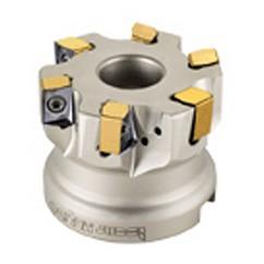 Heli Do Indexable Face Mill-2.5" Dia; 1" Bore Dia - A1 Tooling