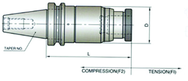 NO.1 V40 TENS/COMP TAP HOLDER - A1 Tooling