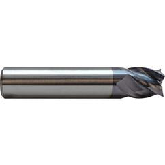 3/8x3/8x1-1/4x3 4 Flute TuffCut® XT HP End Mill .015R - A1 Tooling